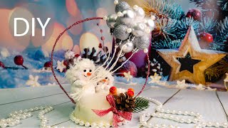 Милые ✨ Новогодние Снеговички ⛄  сделать своими руками / DIY Christmas ❄ decorations Snowmen ⛄