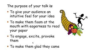 CS6000 How to give a good research talk