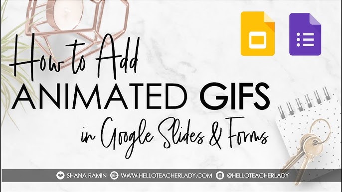 How To Add a GIF to Google Slides - Lexnet