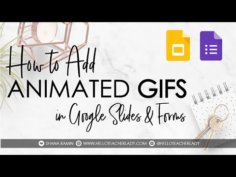 How to Add Animated GIFs in Google Slides and Forms