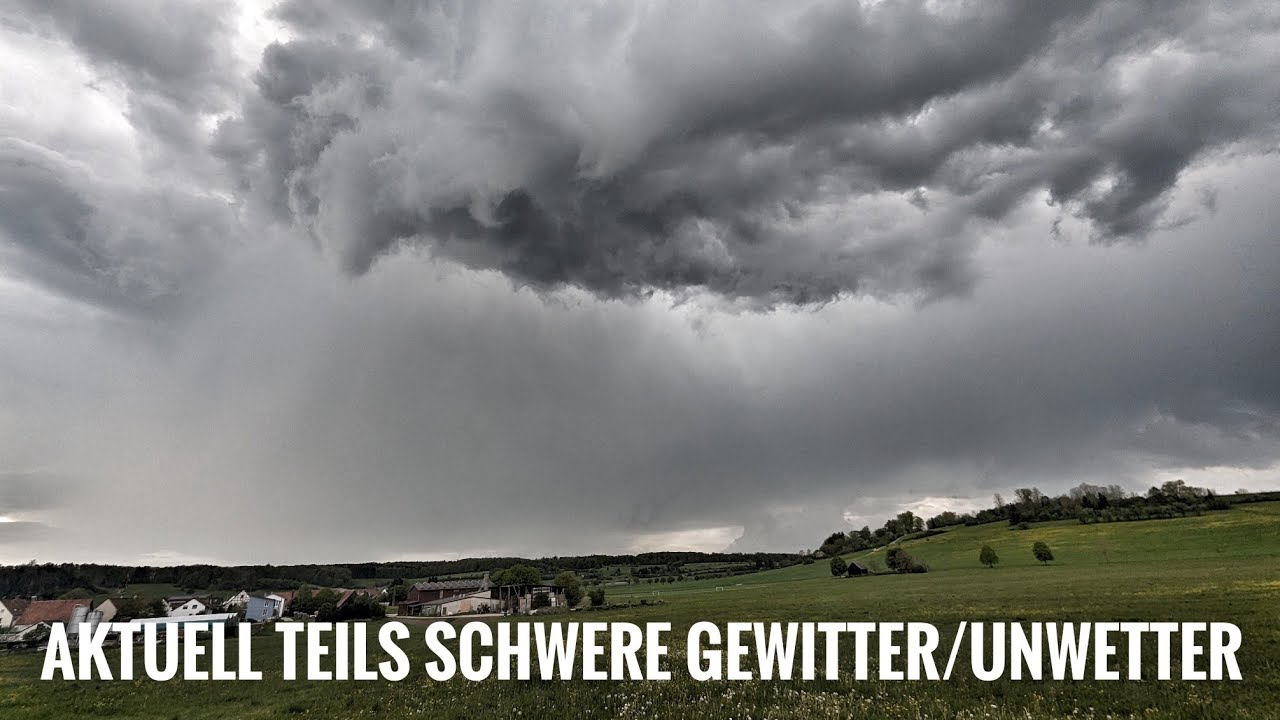 +++ HEFTIGE HAGELUNWETTER IM SÜDWESTEN +++ STARKREGEN | GEWITTER | HAGEL | FEUERWEHREN im EINSATZ