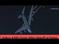 Airbus A380 crash after takeoff from DXB Dubai | Airline Commander