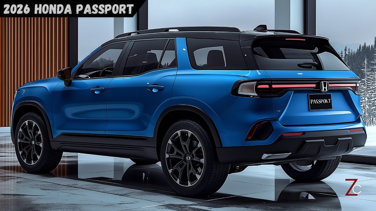 The New 2026 Honda Passport "Become the most sturdy and attractive ...