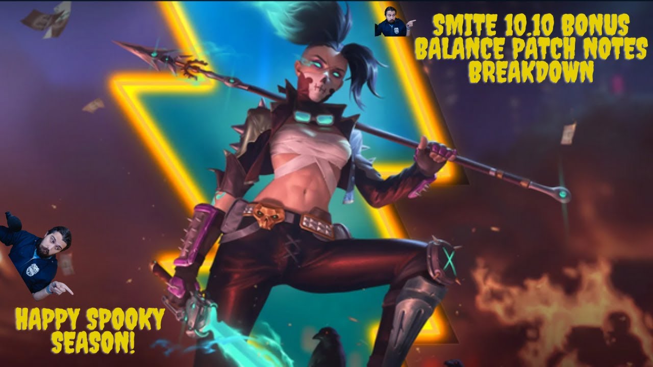 Smite 10.10 Bonus Balance Patch Notes Breakdown - YouTube