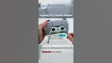 Replace The Faceplate On PS5 DualSense Controller