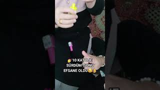 10 Kat Oje Sürdüm Bakin Nasil Oldu