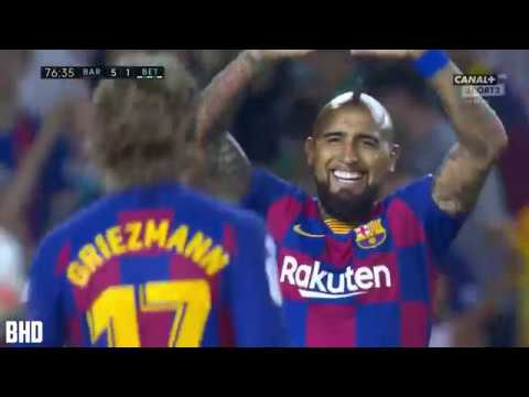 FC Barcelona – Real Betis 5:2, Highlights, Skrót Meczu, All Goals, HD