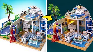 Casa De Praia Em Miniatura Diy