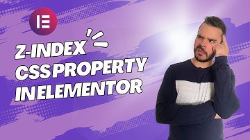 Z Index Property in Elementor