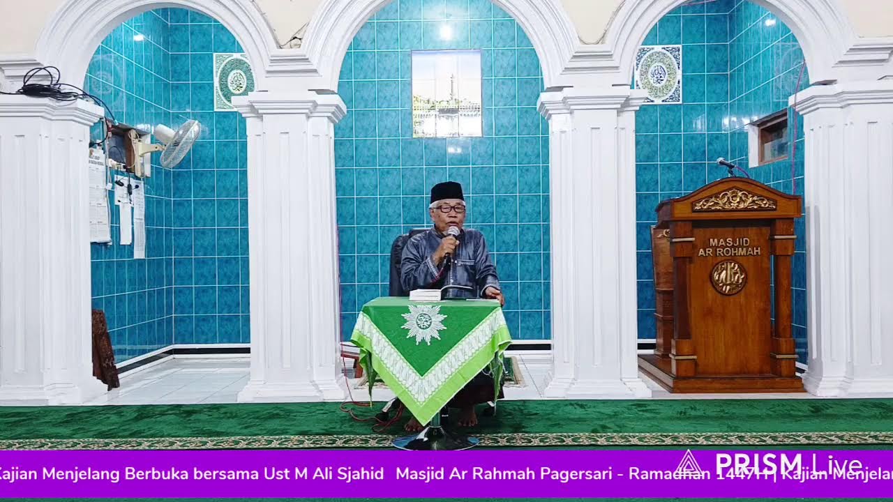 Kajian Menjelang Buka Puasa 2 Ramadhan 1447H - Ust. M Ali Sjahid