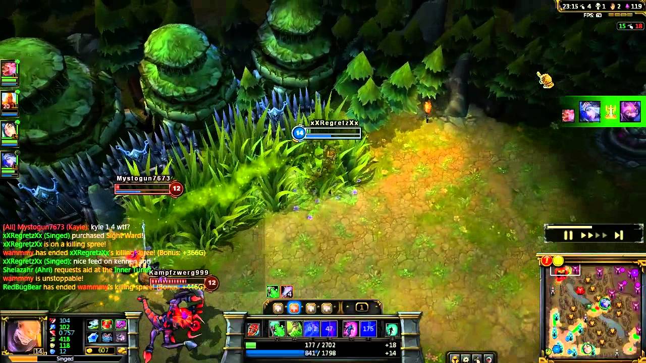 League of Legends short : Singed Chase