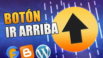 Botón de ir Arriba con Efecto Deslizante para Blogger ⛔ Gabriela Peengler