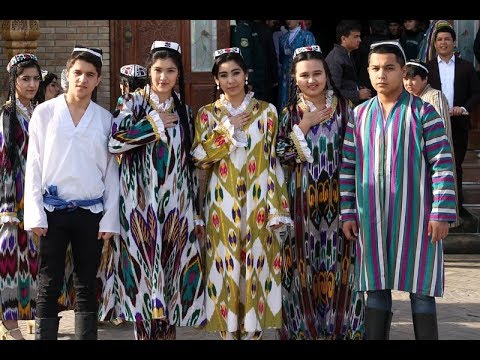 Национальная одежда в Узбекистане