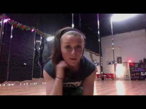The Mermaid (floor pose) - A Pole Dance Tutorial by Irish Pole Dance Academy