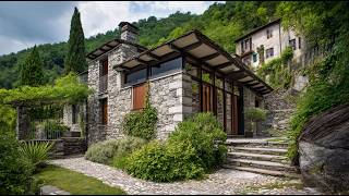 50 Small Stone Houses in the Mountains | Sustainable Rustic Living 2026