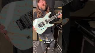 Jackson Custom Shop Soloist Daphne Blue Orange Splatter | Tone Shop Guitars