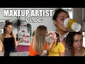 MUA VLOG 💄 get ready with me for work... what I do in a normal day @ the studio ✌🏽