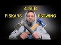 36" Estwing vs Fiskars X27 super splitter 4.5 lb splitting maul/axe class