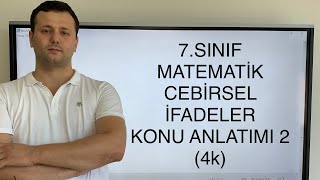 Cebirsel İfadeler 7.Sınıf