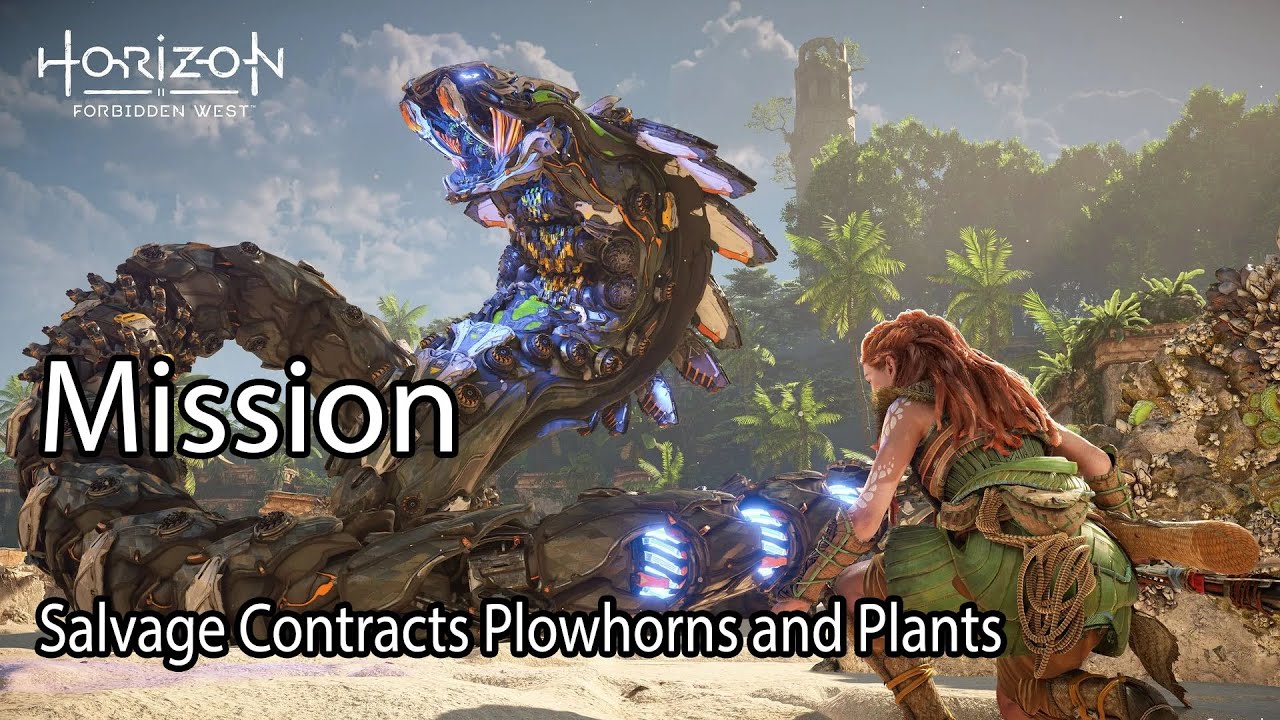 Horizon Forbidden West - Plowhorns and Plants Contract Walkthrough