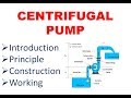 Centrifugal Pump | Construction | Principle | Working