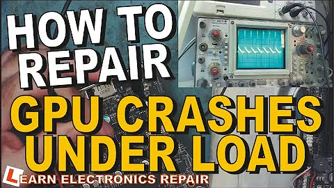 GPU Unstable And Crashes / Black Screen When Driver Loads - How To Diagnose & Repair