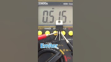 How To check Tip31 Transistor with a Multimeter #transistor #check #multimeter