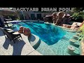 Best backyard pool ever. Dream pool design to swim in on vacation  Best private pool ideas Las Vegas