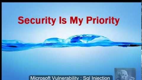 Microsoft Vulnerable to SQL INJECTION 2014