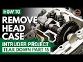 Suzuki Intruder VS1400: Remove Cylinder Head Case - Tear Down Part 15