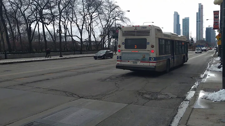 Cta new Nova lfs Route 3(#7909), New flyer DE60LFR route 147(#4331), and D40Lf route 4(#1297)