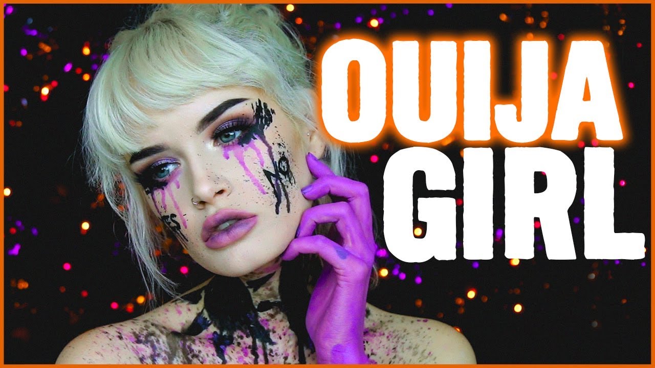 OUIJA GIRL HALLOWEEN MAKEUP : ASHTOBERFEST DAY 5/31 | atleeeey