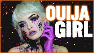 OUIJA GIRL HALLOWEEN MAKEUP : ASHTOBERFEST DAY 5/31 | atleeeey
