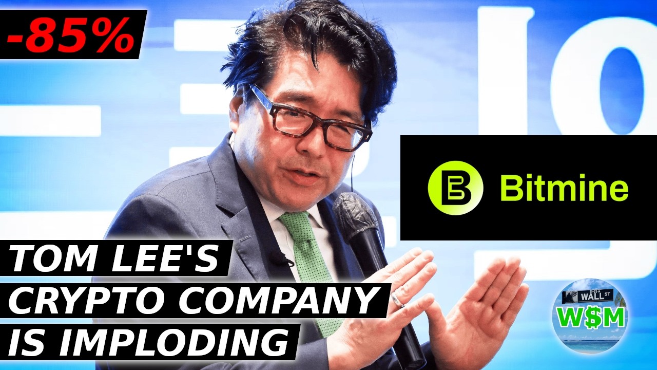 Tom Lee's Crypto Company Is Imploding