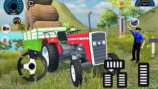 Real Tractor Games 2026 - Messy Ferguson 4x4 Cargo Transport Tractor Driving Game - Android Gameplay screenshot 3