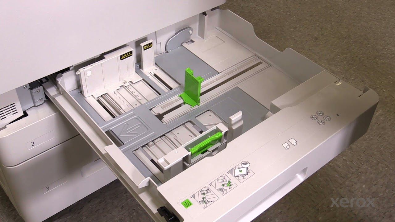 Xerox® AltaLink® B8100 Series Multifunction Printers Removing Trays 1