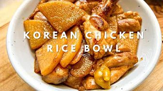 How to: Korean Chicken Rice Bowl