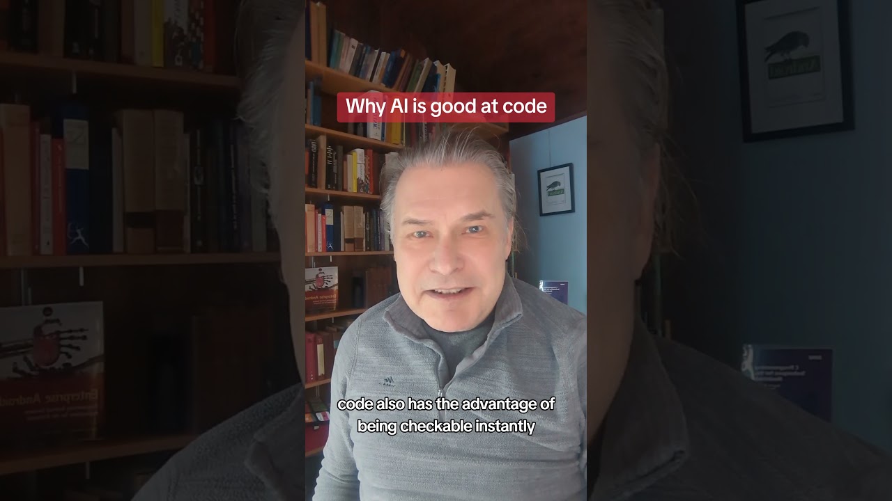 Why AI is good at code