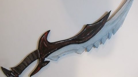 How to Make a Daedric Sword