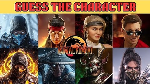 Guess the MORTAL KOMBAT Character | Mortal Kombat Quiz 🔥