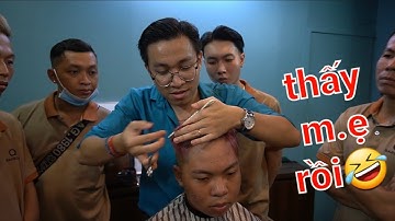 Hướng dẫn cắt SHORT QUIFF | ĐÀO TẠO BARBER
