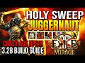 THIS HOLY SWEEP JUGGERNAUT BUILD IS META IN 3.28! POE Holy Sweep Build (NEW META)
