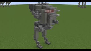 Minecraft First Order AT-ST Tutorial | Minecraft 1.12.2