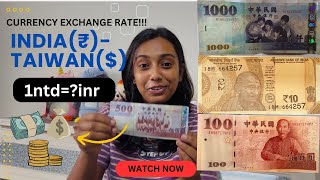 ||Taiwan Currency to INR💰||How Much Is 1 NT$ in Indian Rupees?@Navya-BS ||kannadati❤️💛||