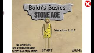 Baldi's Basics Stone Age v1.4.3 Android (Baldi's Basics Mod) screenshot 5