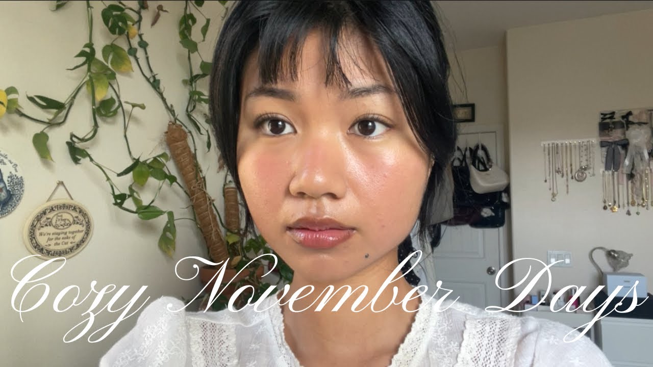 november beginnings 🕯️ [cozy vlog, solo dates at cafes and bookstores, & talking about books]