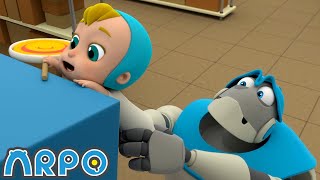 the great baby candy chase arpo the robot funny kids cartoons full episode compilation