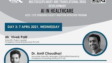 Day III:AICTE-ISTE sponsored Faculty induction program on Multi-disciplinary and translational drug