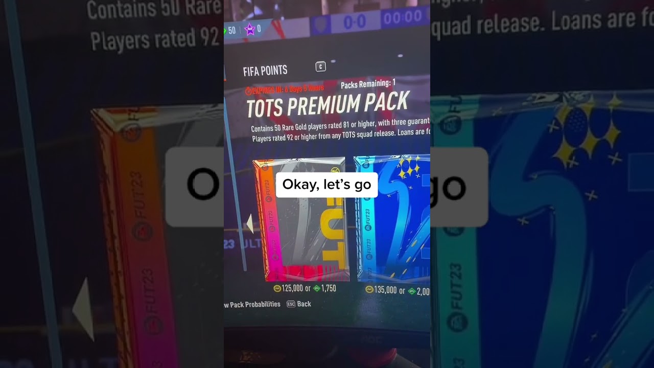 Opening TOTS Premium PACK - 400K COINS - FIFA 23