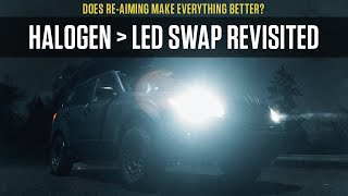 LED vs Halogen Review, Take 2. I did what you asked!